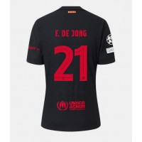 Camiseta Barcelona Frenkie de Jong #21 Visitante Equipación 2024-25 manga corta